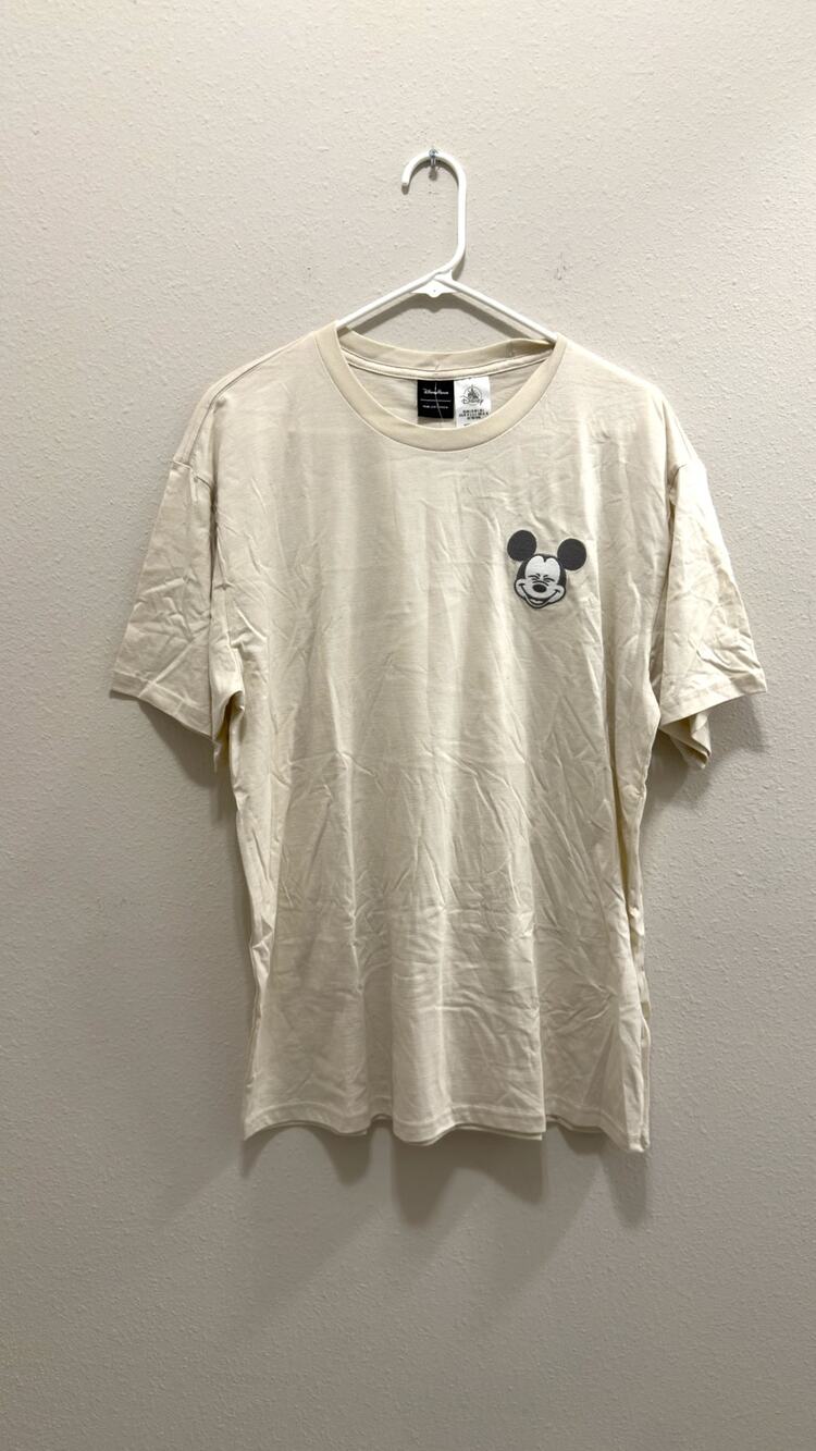 Disney Parks Her Universe Mickey Mouse Embroidered T-Shirt Adult Large NWT